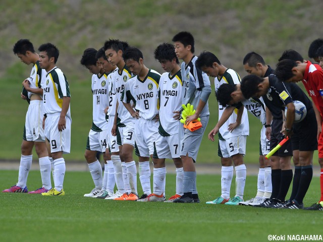 [国体少年男子]粘る宮城県は延長後半AT被弾で力尽きる…(12枚)