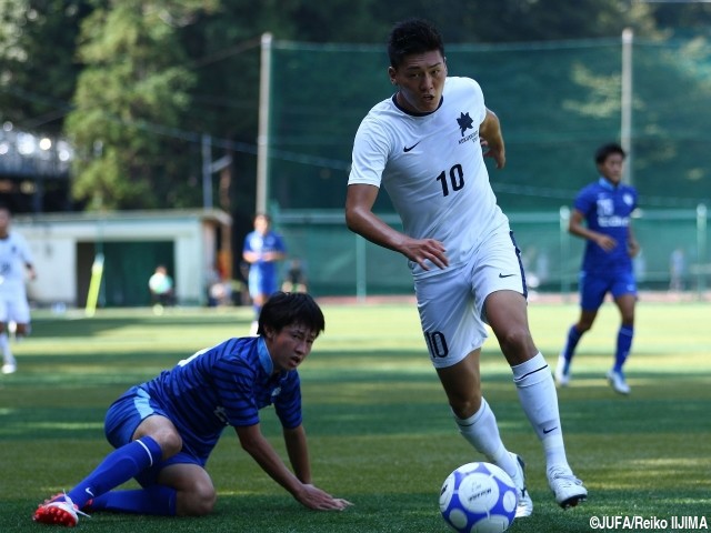 名古屋内定・国士舘大FW松本孝平、病院実習など学業も手を抜かず…最終シーズン走り切る