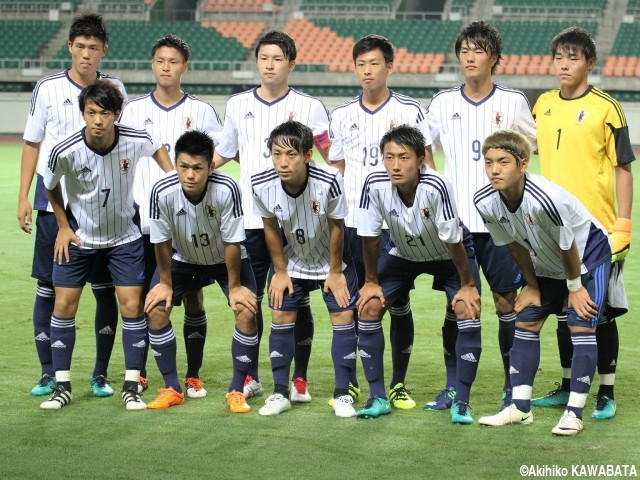 U-19日本代表が磐田と直前調整試合。10年ぶり世界切符へ体と心を準備