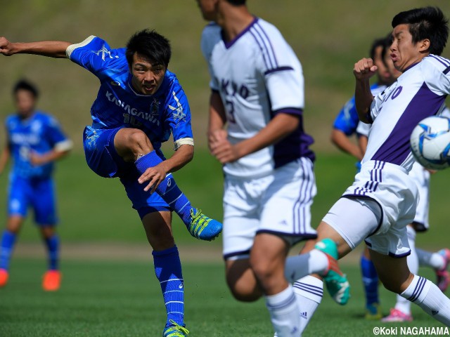 [国体少年男子]3決は無得点も…神奈川FW栗原が4得点で得点王に(4枚)