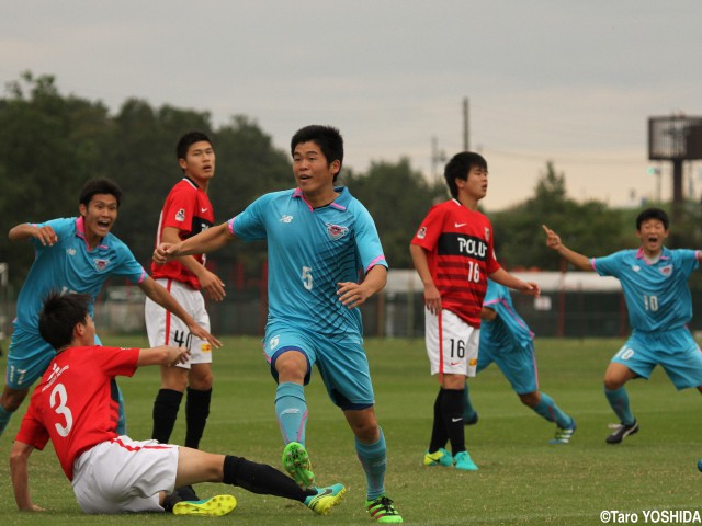 [Jユースカップ]後半早々の勝ち越し弾! 鳥栖U-18はDF倉員のゴールで勢いづくも(4枚)