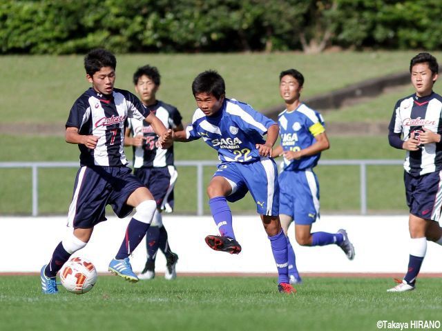 [選手権予選]登録158cmのMF小野ら小兵が踊って3発快勝、佐賀東が夏冬全国出場へ前進:佐賀