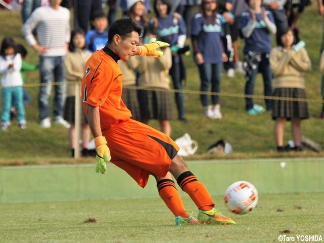 [選手権予選]前橋育英救ったGK月田のビッグセーブ、仲間たちの「顔とかも浮かんできて、止めてやろうと」:群馬