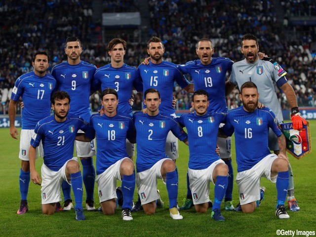 イタリアが欧州予選に臨むメンバーを発表! マルキージオが1年ぶり復帰