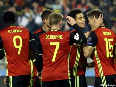 ベルギー、大量8ゴールで予選開幕4連勝(12枚)