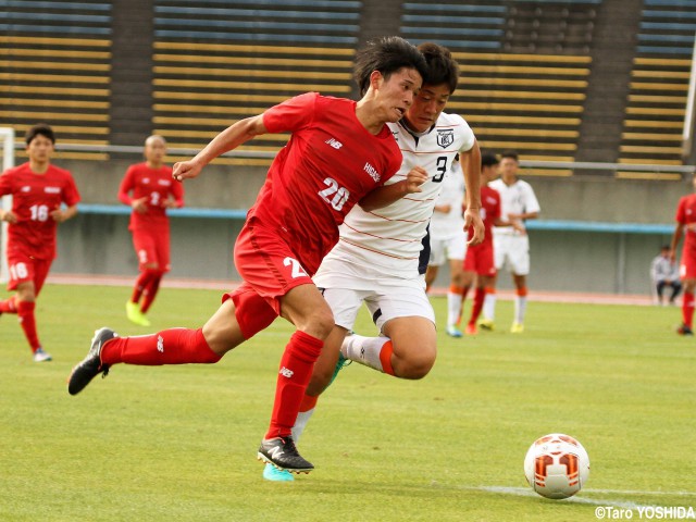 [選手権予選]東福岡攻撃陣が破壊力発揮! 俊足FW佐藤&次期エースMF福田がゴール&チャンスメーク(12枚)