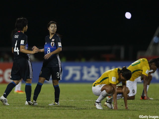 王国粉砕! ヤングなでしこ、ブラジルに3-1快勝でベスト4へ