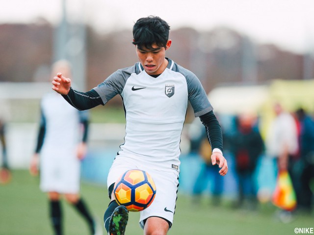 「NIKE ACADEMY」での成長の証!波田野海が日本人対決で1得点(8枚)