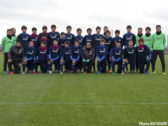 「満足していれば、落とされる」。U-19日本代表、新戦力交えてU-20W杯への競争と強化スタート