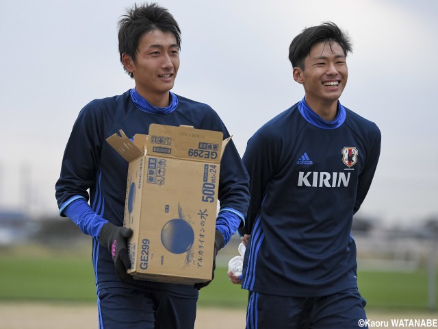 U-19日本代表、アジア優勝メンバーたちが笑顔で再始動(20枚)