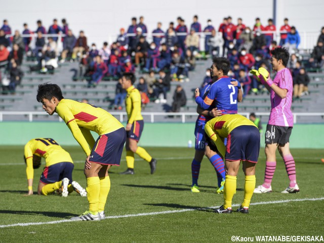 慶應義塾大は関東勢対決に屈す・・・先制も勢い乗れず、後半逆転を許す(20枚)