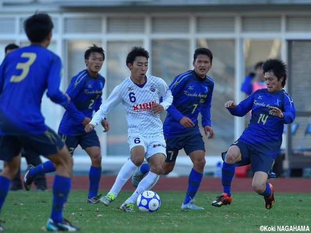 「勝利に貢献できるなら…」 明治大の“汗かき役”MF柴戸海が6-0完勝劇を演出