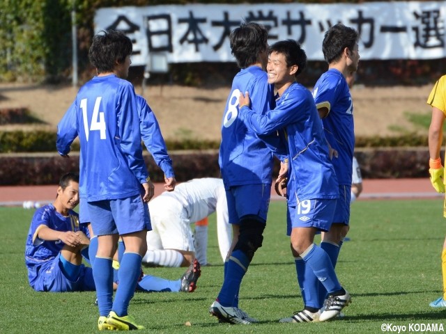 「関西が低いという構図はない」阪南大が順天堂大に後半一気の逆転劇!!3年連続の4強へ