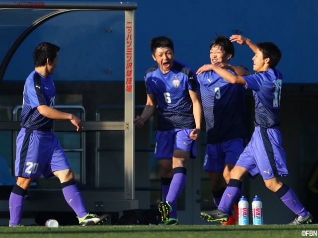 富山一が那覇西に4発快勝!DF松本がFKでオウンゴール誘発、前半のみで3点奪取