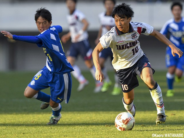 [MOM2031]滝川二MF持井響太(3年)_「あとはお前やで」…滝川二の10人目の得点者は背番号10!