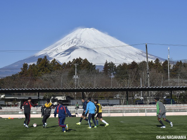 3日間の高校選抜候補合宿打ち上げ、17日には「負けられない」U-18Jリーグ選抜戦