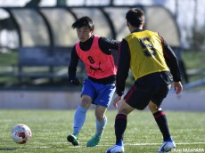 [日本高校選抜選考合宿]桐光学園MF鳥海芳樹(3年)「高校背負ってプレーできる機会がもらえたので、何としても活躍を」