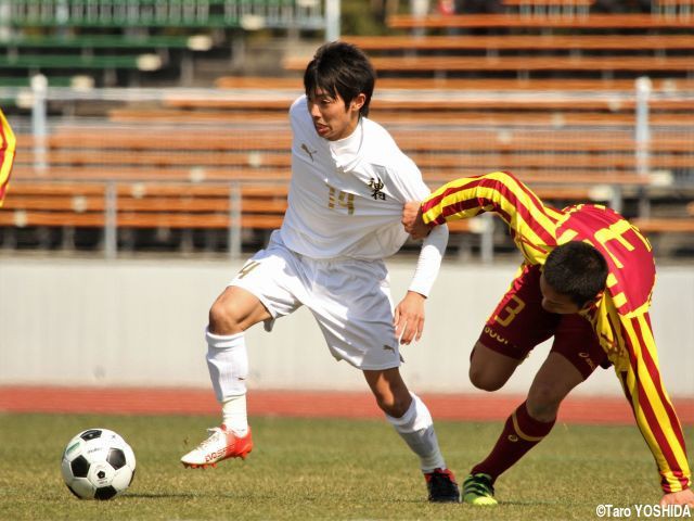 [新人戦]連日のマンツーマンマークで無得点、準V。神村学園の注目エースFW高橋「あれを崩していかないといけない」