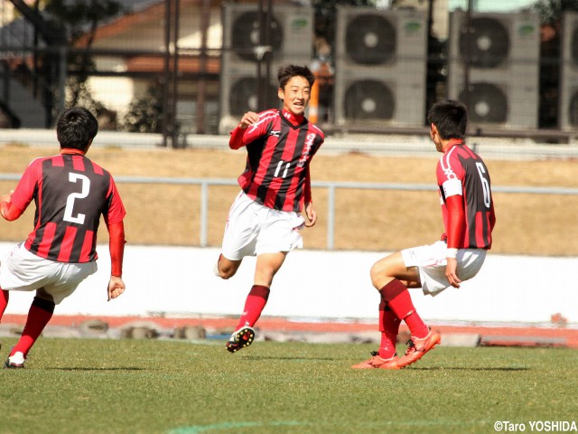 [新人戦]日章学園がFW恩塚&MF河原ゴールで筑陽学園に競り勝つ(8枚)