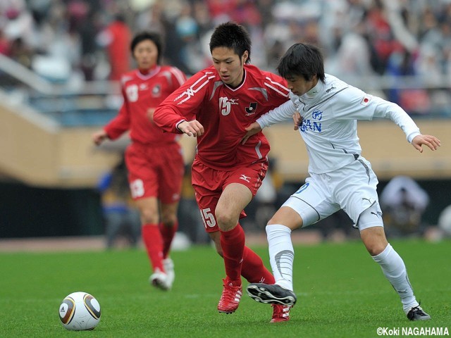 ゲキサカ秘蔵写真[2010.2.27]柴崎岳(日本高校選抜)&杉本健勇(U-18J選抜)