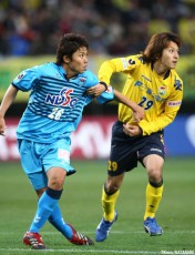 ゲキサカ秘蔵写真[2007.4.8]青木孝太(千葉)&太田宏介(横浜FC)