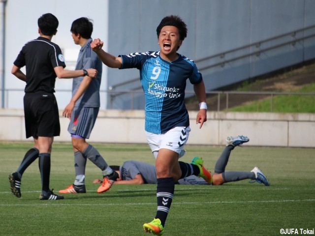 [東海]2戦9発の東海学園大ら3校が開幕2連勝!静産大はFW遠山の劇弾でドローに持ち込む:第2節