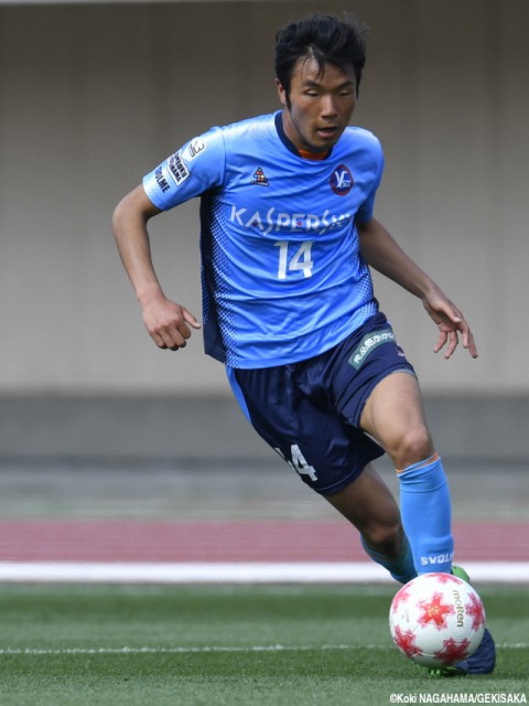 YS横浜DF後藤京介が右膝内側側副靭帯損傷で全治2か月