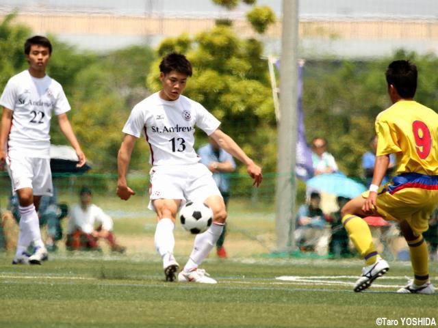桃山学院が清明学院に3-0快勝、大阪準々決勝で阪南大高と対戦へ