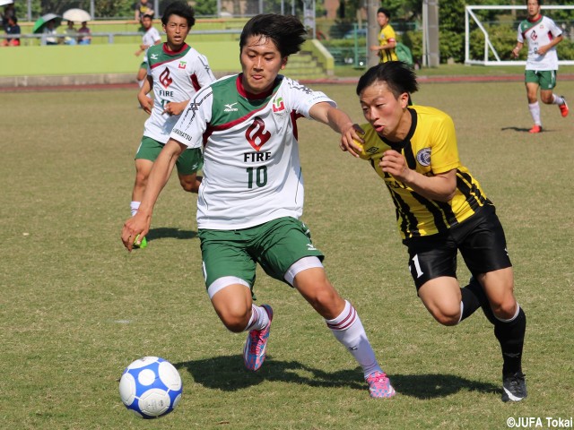 [東海]常葉大浜松は首位の壁破れずスコアレス…連勝ストップで3位後退(17枚)