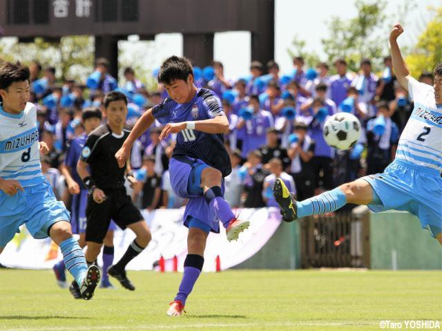 「毎試合決める」。富山一の10番FW坪井清志郎、インハイは高校からプロ入りへアピールの大会に