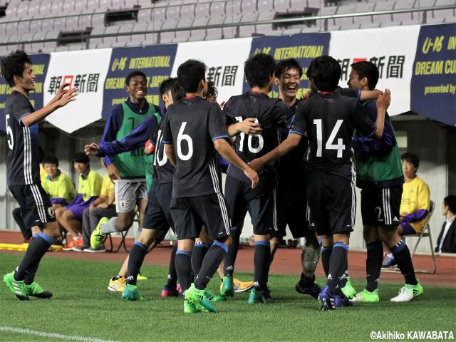 「選手たちにとって相当に感じるモノがあった試合」。U-16日本代表、0-2からの4発でアメリカに逆転勝ち!