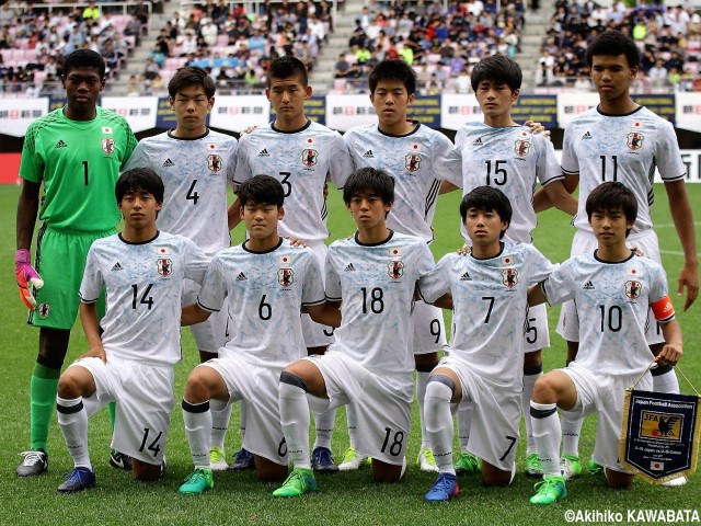U-16インターナショナルドリームカップ優勝を勝ち取ったU-16日本代表18選手(20枚)