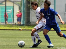 [プレミアリーグEAST]U-17日本代表主将、MF福岡慎平は海外で戦うためより「怖い選手に」