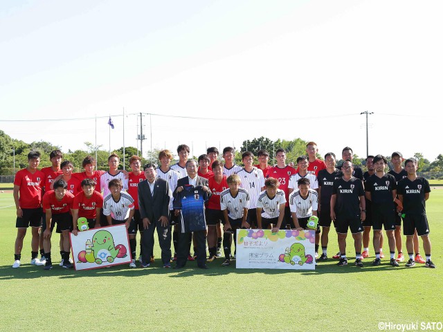 AFC U-23選手権予選に臨むU-20日本代表、ユニバ代表との練習試合はドロー:GK&DF編(16枚)