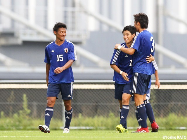 ユニバ代表が“仮想外国チーム”フィジカル自慢のいわきFCに5発勝利!