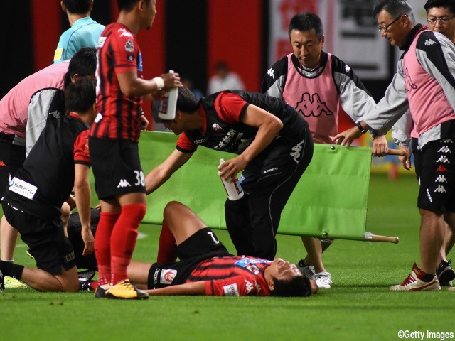 札幌MF横山が右足関節三角靭帯損傷・距骨骨挫傷…ここまで16試合に出場