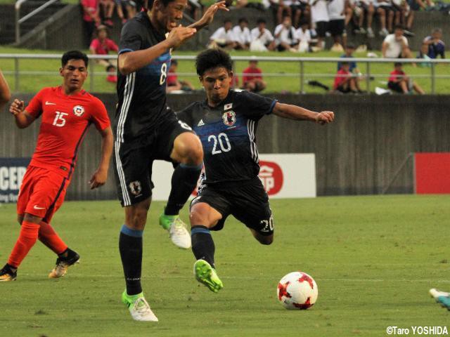 [SBS杯]ミス、消極的、欠けていた執着心…U-18日本代表は終盤巻き返すも、チリに敗れる