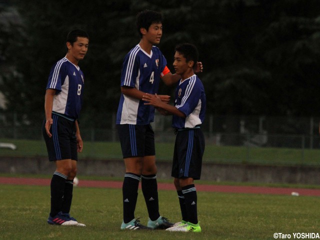 19年U-17W杯アジア1次予選前最後の実戦、U-15日本代表は鹿島ユースとドロー(8枚)