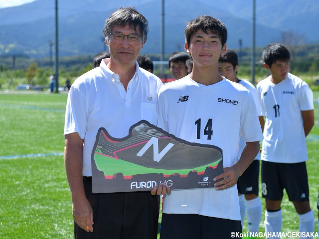 [NB CHAMPIONSHIP U-16]無失点Vの立て役者!昌平CB西澤寧晟が大会MVPに!(4枚)