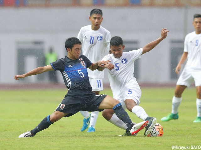 [AFC U-16選手権予選]「02ジャパン」が20-0の記録的大勝(20枚)