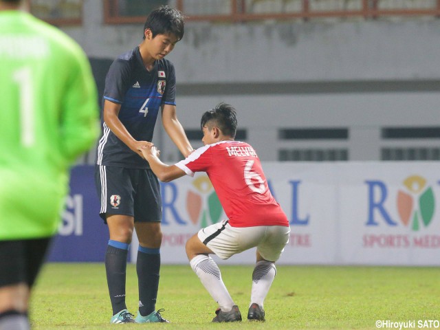 [AFC U-16選手権予選]2連勝のU-15日本代表、マレーシアと首位決戦へ(12枚)