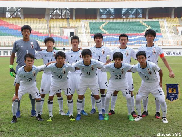 [AFC U-16選手権予選]U-15日本代表vsU-15マレーシア代表 試合記録