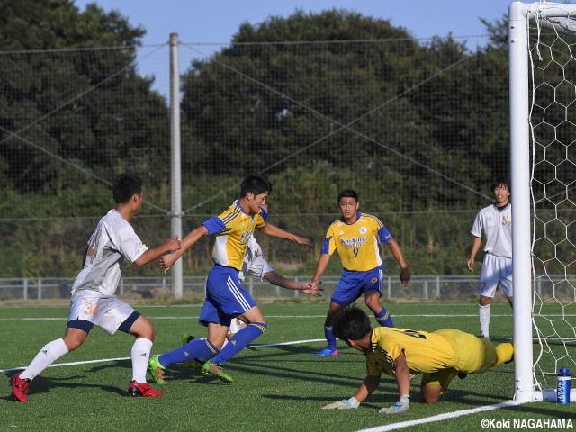 [adidas cup Tokyo]選手権へ向けた競争、精度向上に全力。鹿島学園が東北に4発勝利