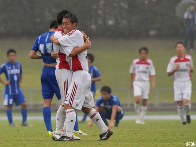 [国体少年男子]関東勢対決はMF須田2発で群馬県が制す!初戦7発の千葉県はシュート1本と沈黙…