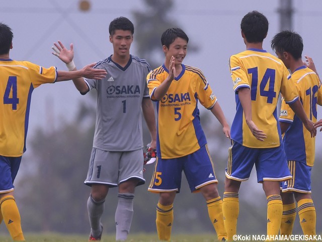 [国体少年男子]FW西村の先制弾守り切った大阪府、新潟県に1-0勝利でベスト8へ(20枚)