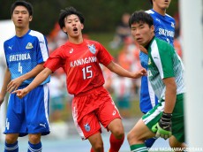 [国体少年男子]神奈川県MF石井宏育が先制点!2試合連続ゴールでチームに勢いもたらす(8枚)