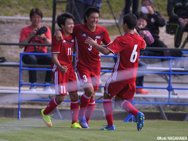 [MOM2233]広島県FW鮎川峻(広島ユース、1年)_スプリント連発の快足FW、3試合連続決勝ゴール!