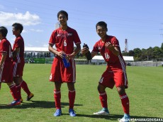 [国体少年男子]走り勝つのが“広島スタイル”…赤ユニ軍団が連覇に王手(20枚)