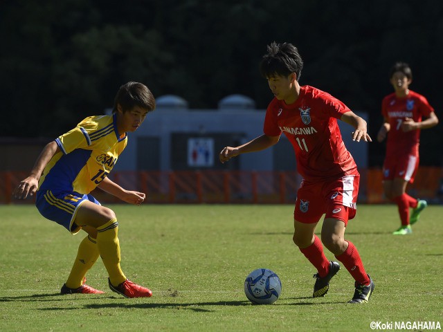 [MOM2234]神奈川県FW宮城天(川崎F U-18、1年)_点取り屋へ変貌中の注目FW。個人技で会場沸かせ、決勝ヘッド!