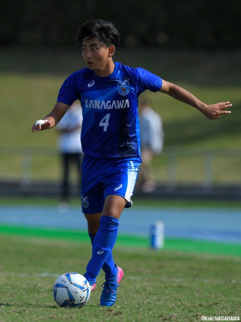 [国体少年男子]同年代の選手に「負ける気はない」、神奈川の左SB岩井が“決勝PK”演出